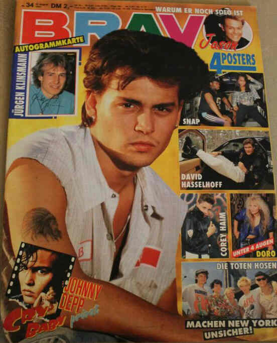 BRAVO magazine side cover Issue 34   1990
