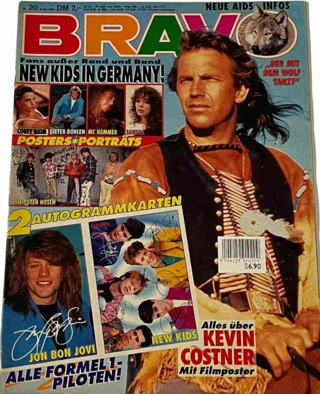 BRAVO magazine side cover Issue 20  May 1991