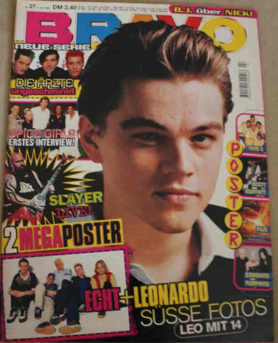 BRAVO magazine side cover Issue 27  July 1998