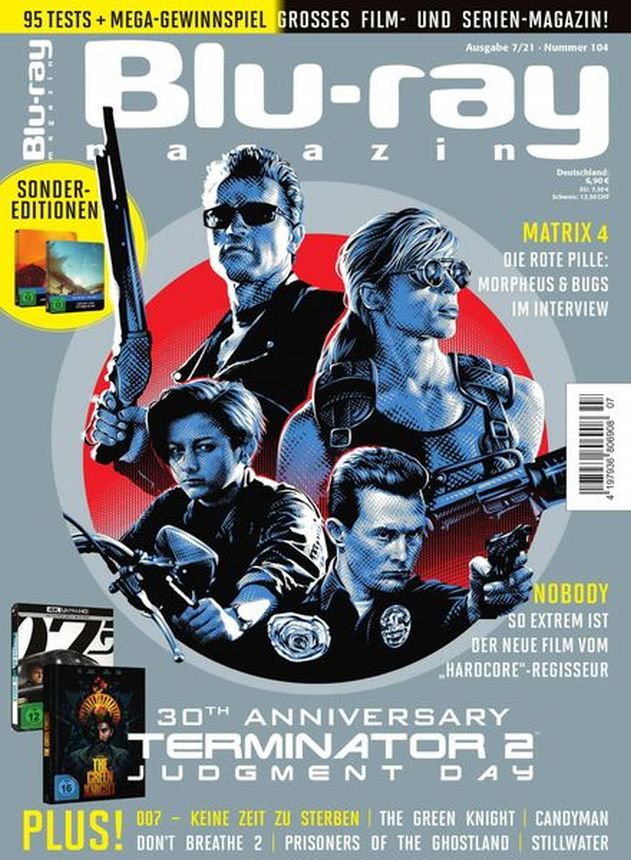 BLU-RAY MAGAZIN magazine side cover Issue 104  December 2021