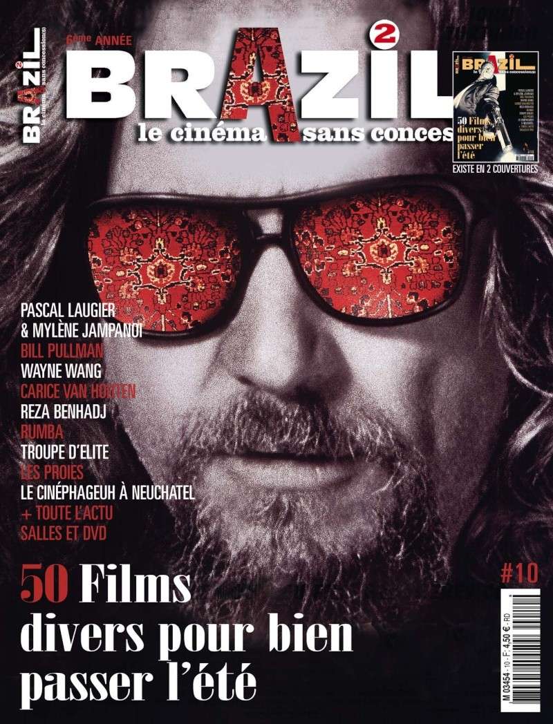BRAZIL magazine side cover Issue 10 August/September 2008