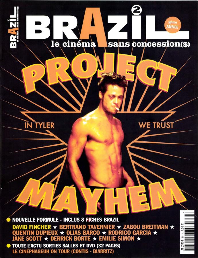 BRAZIL magazine side cover Issue 34 November 2010