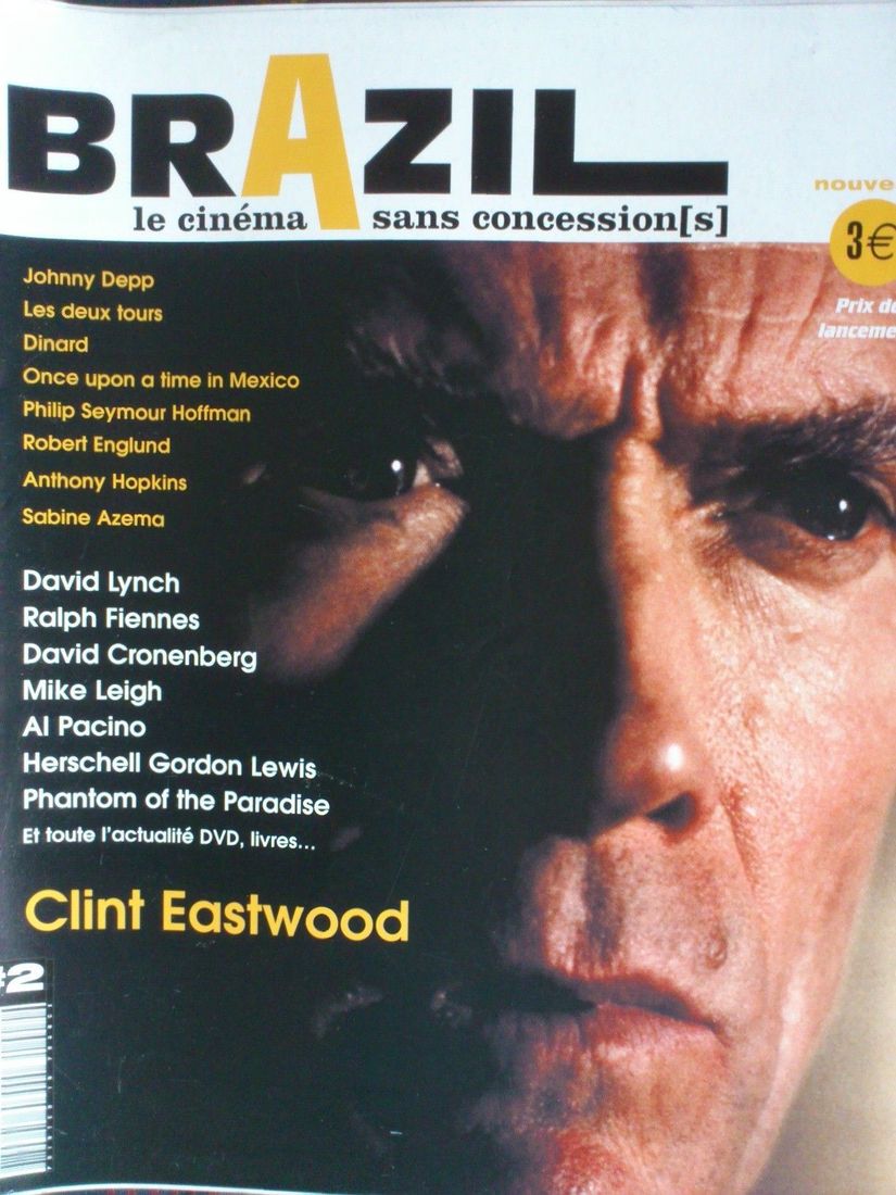 BRAZIL magazine side cover Issue 2 November 2002