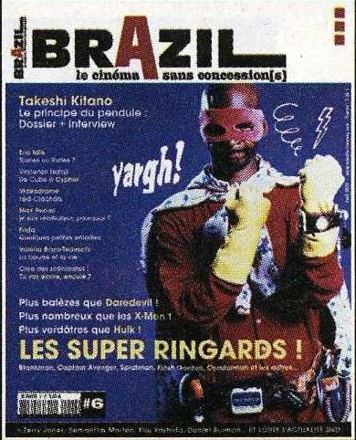 BRAZIL magazine side cover Issue 6 April 2003