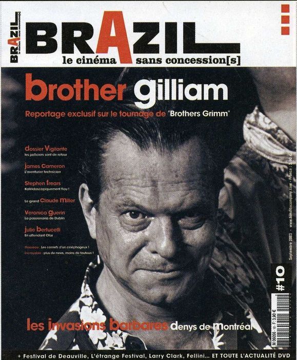 BRAZIL magazine side cover Issue 10 September 2003