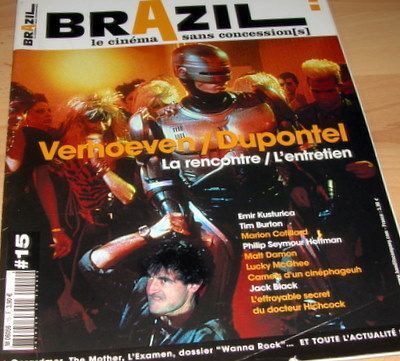 BRAZIL magazine side cover Issue 15 March 2004