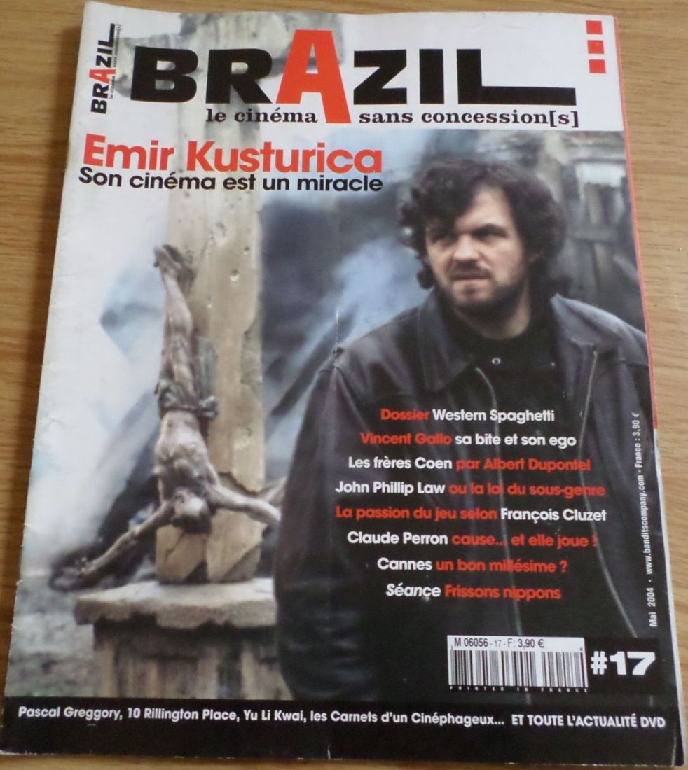 BRAZIL magazine side cover Issue 17 May 2004