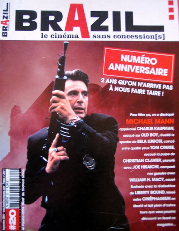 BRAZIL magazine side cover Issue 20 September 2004