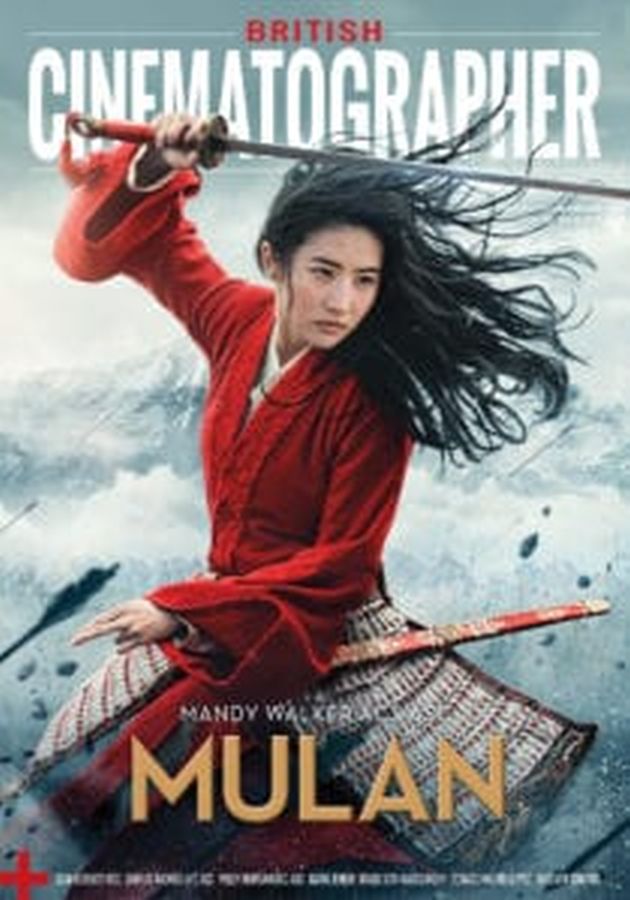 BRITISH CINEMATOGRAPHER magazine side cover Issue 98  March 2020