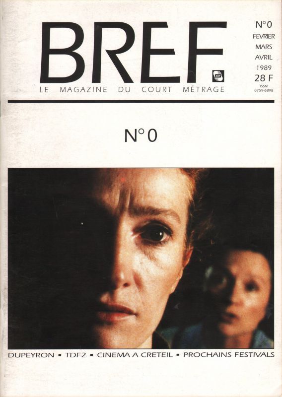 BREF magazine side cover February/March/April 1989