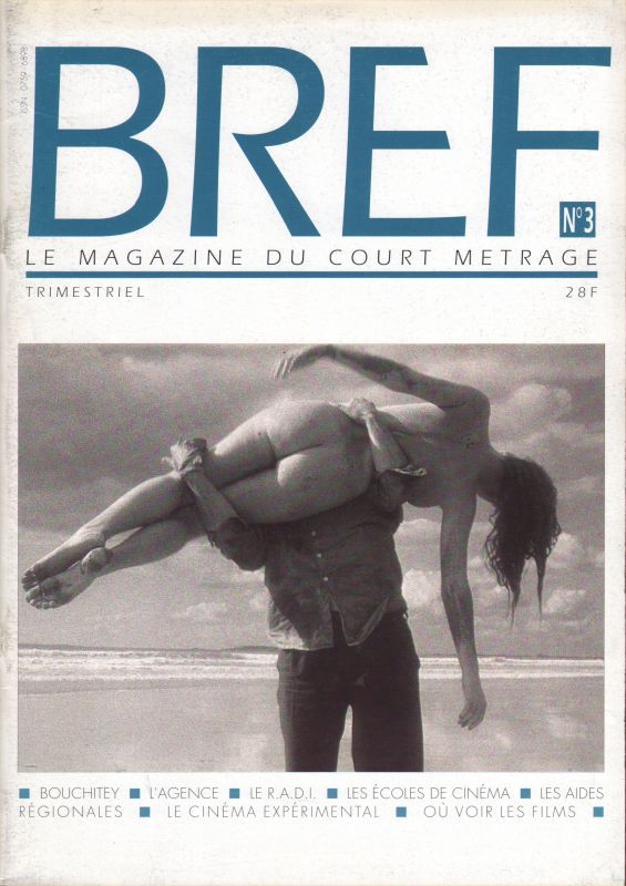BREF magazine side cover Issue 3 November/December 1989