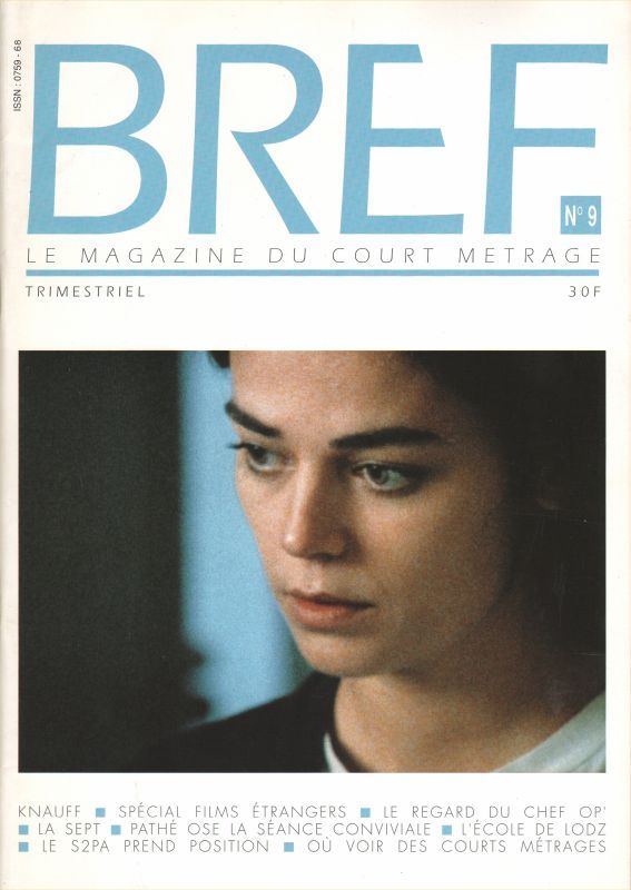 BREF magazine side cover Issue 9 May/June/July 1991