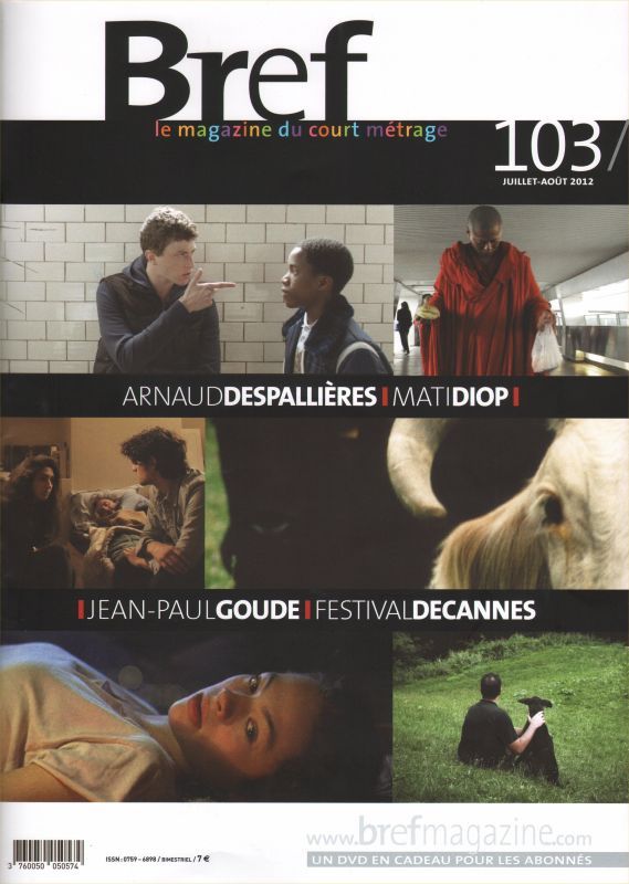 BREF magazine side cover Issue 103 July/August 2012