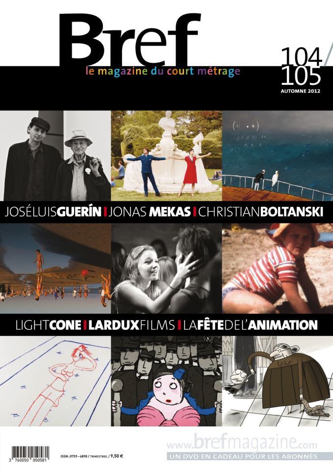 BREF magazine side cover Issue 104/105 September-December 2012
