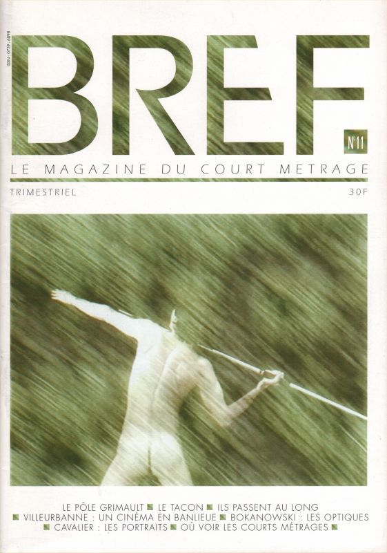 BREF magazine side cover Issue 11 November/December 1991