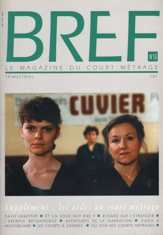 BREF magazine side cover Issue 13 May/June/July 1992