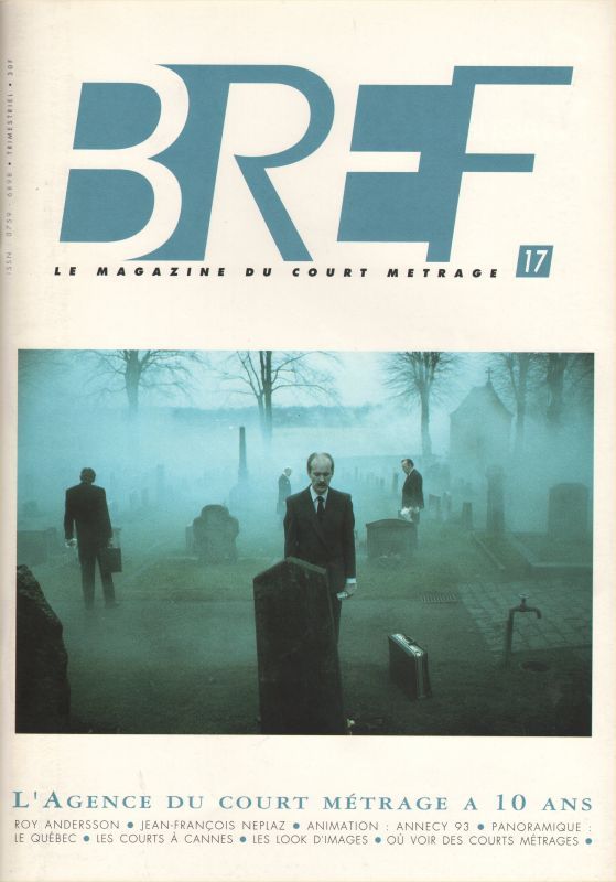 BREF magazine side cover Issue 17 May/June/July 1993