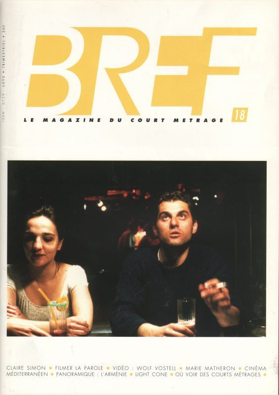 BREF magazine side cover Issue 18 August/September/October 1993