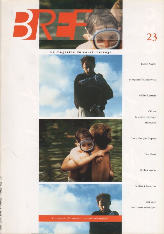 BREF magazine side cover Issue 23 November/December 1994