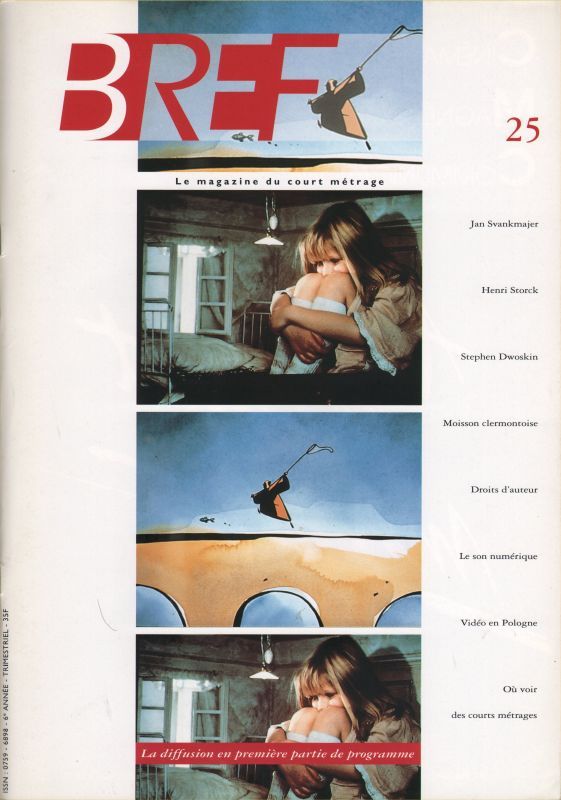 BREF magazine side cover Issue 25 May/June/July 1995