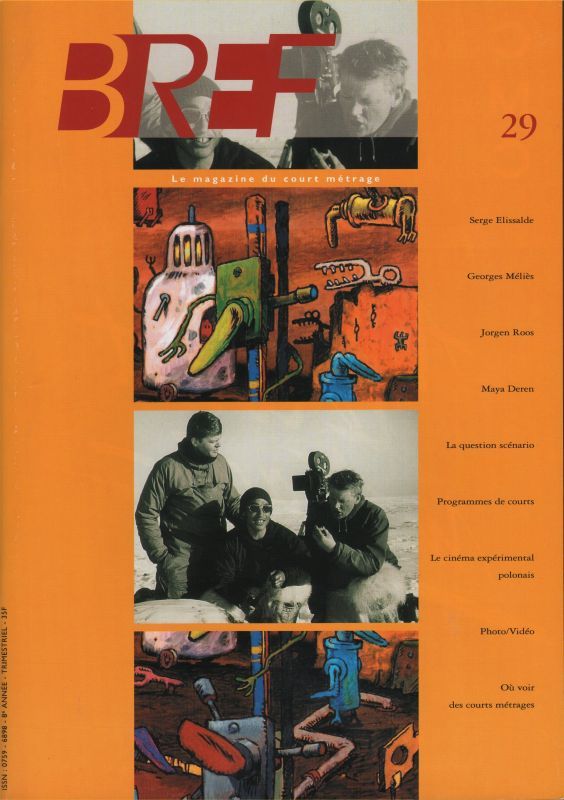 BREF magazine side cover Issue 29 May/June/July 1996