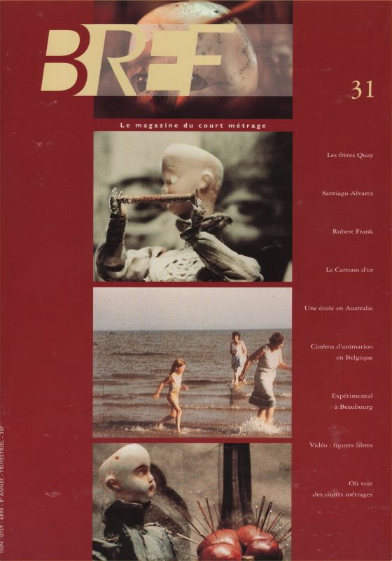BREF magazine side cover Issue 31 November/December 1996
