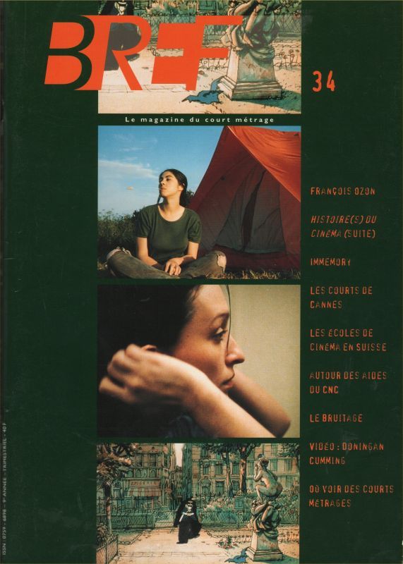 BREF magazine side cover Issue 34 August/September/October 1997