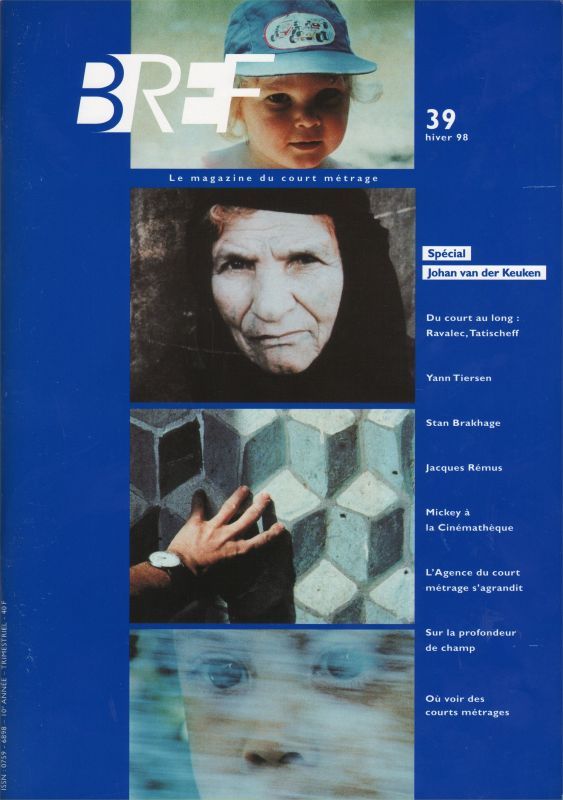 BREF magazine side cover Issue 39 November/December 1998