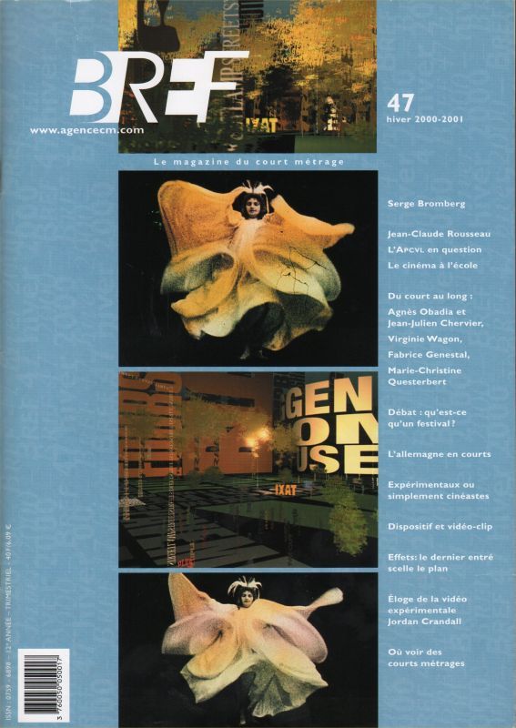 BREF magazine side cover Issue 47 November/December 2000