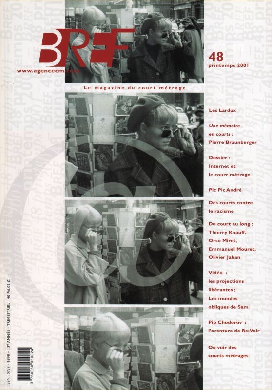 BREF magazine side cover Issue 48 February/March/April 2001
