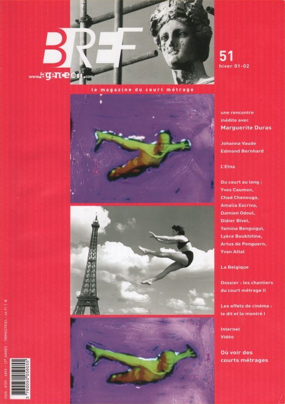 BREF magazine side cover Issue 51 November/December 2001