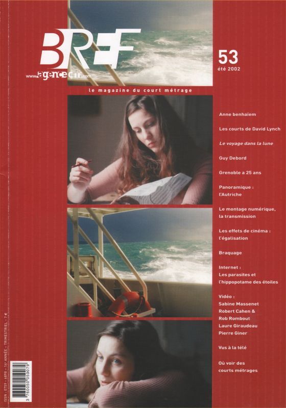 BREF magazine side cover Issue 53 May/June/July 2002
