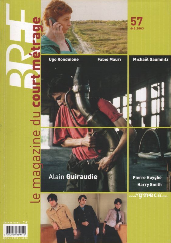 BREF magazine side cover Issue 57 May/June/July 2003