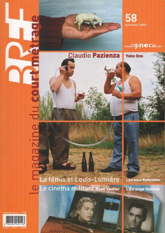 BREF magazine side cover Issue 58 September/October 2003