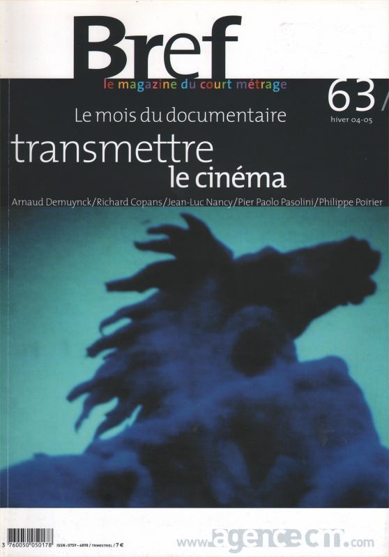 BREF magazine side cover Issue 63 November/December 2004