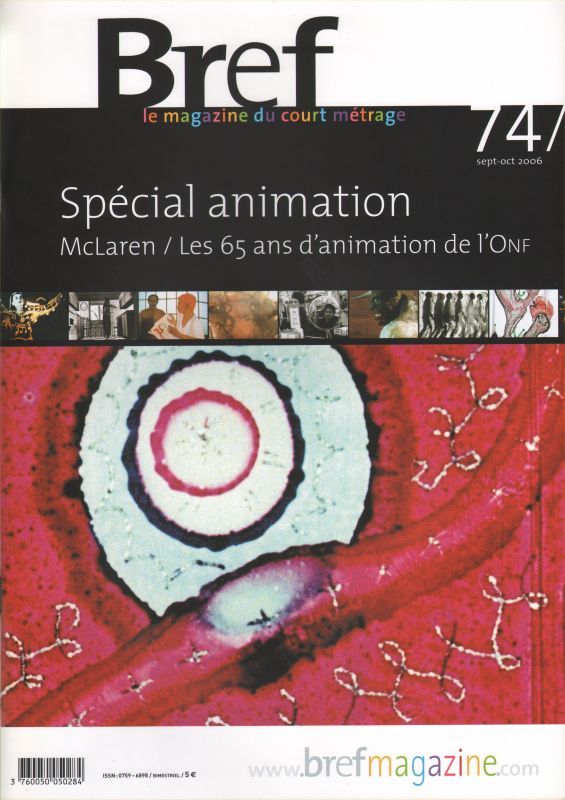 BREF magazine side cover Issue 74 September/October 2006