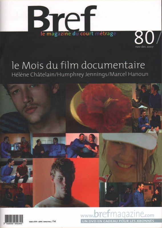 BREF magazine side cover Issue 80 November/December 2007