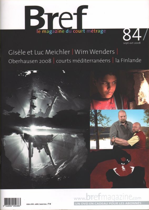BREF magazine side cover Issue 84 September/October 2008