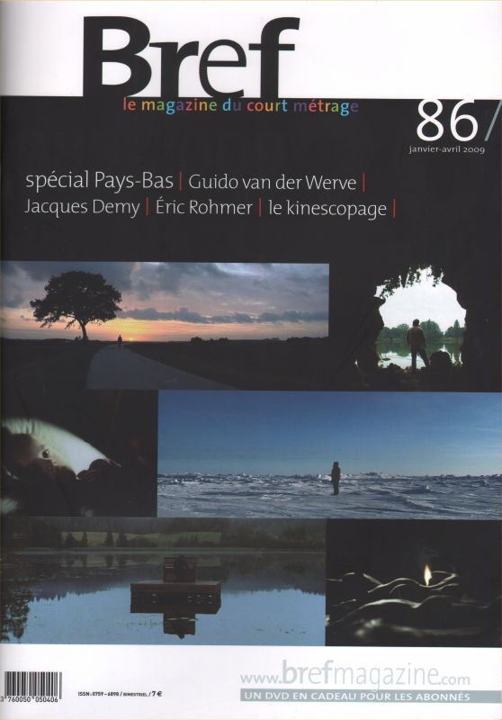 BREF magazine side cover Issue 86 January/February/March/April 2009
