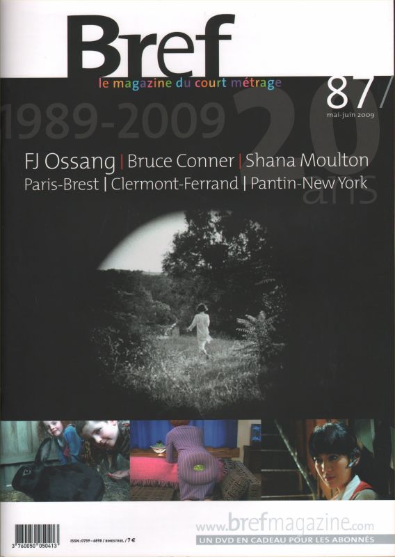 BREF magazine side cover Issue 87 May/June 2009