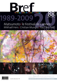 BREF magazine side cover Issue 88 July/August 2009
