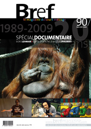 BREF magazine side cover Issue 90 November/December 2009