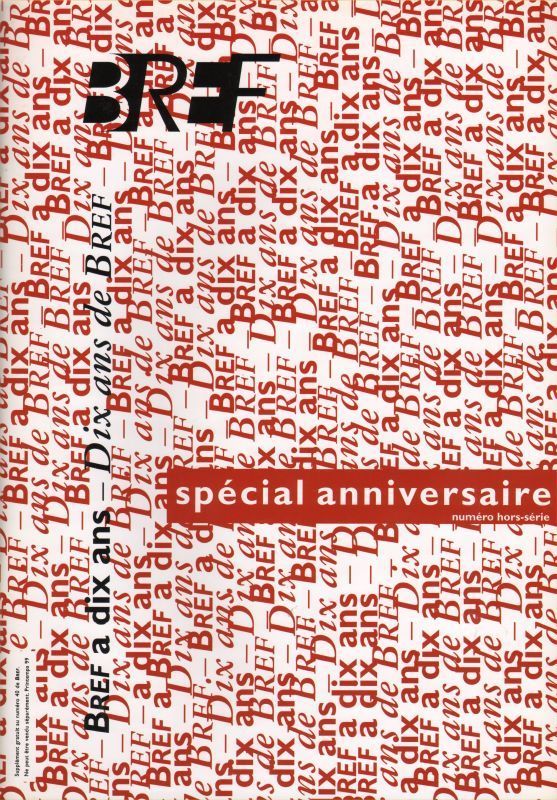 BREF magazine side cover  Special February 1999
