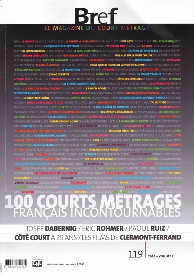 BREF magazine side cover Issue 119 May 2016