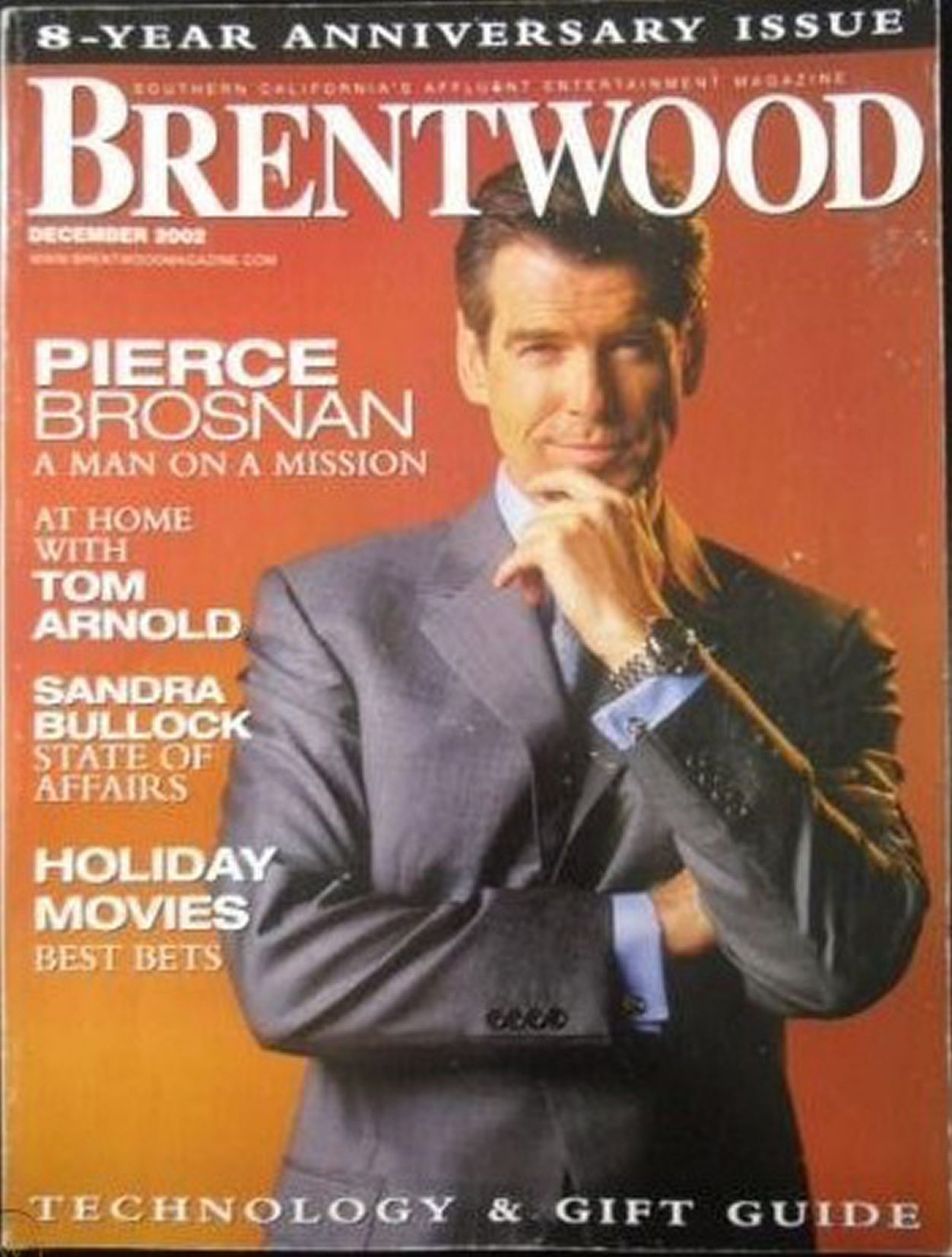 BRNTWD magazine side cover  December 2002
