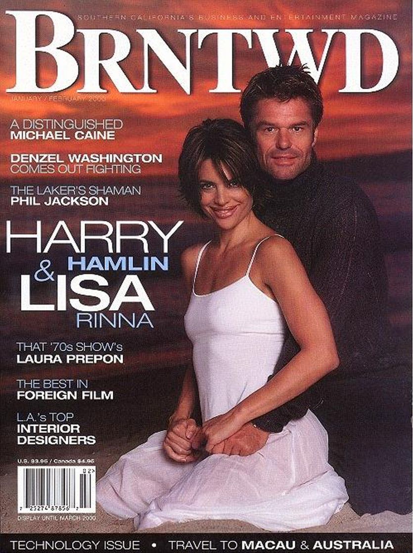 BRNTWD magazine side cover  January/February 2003