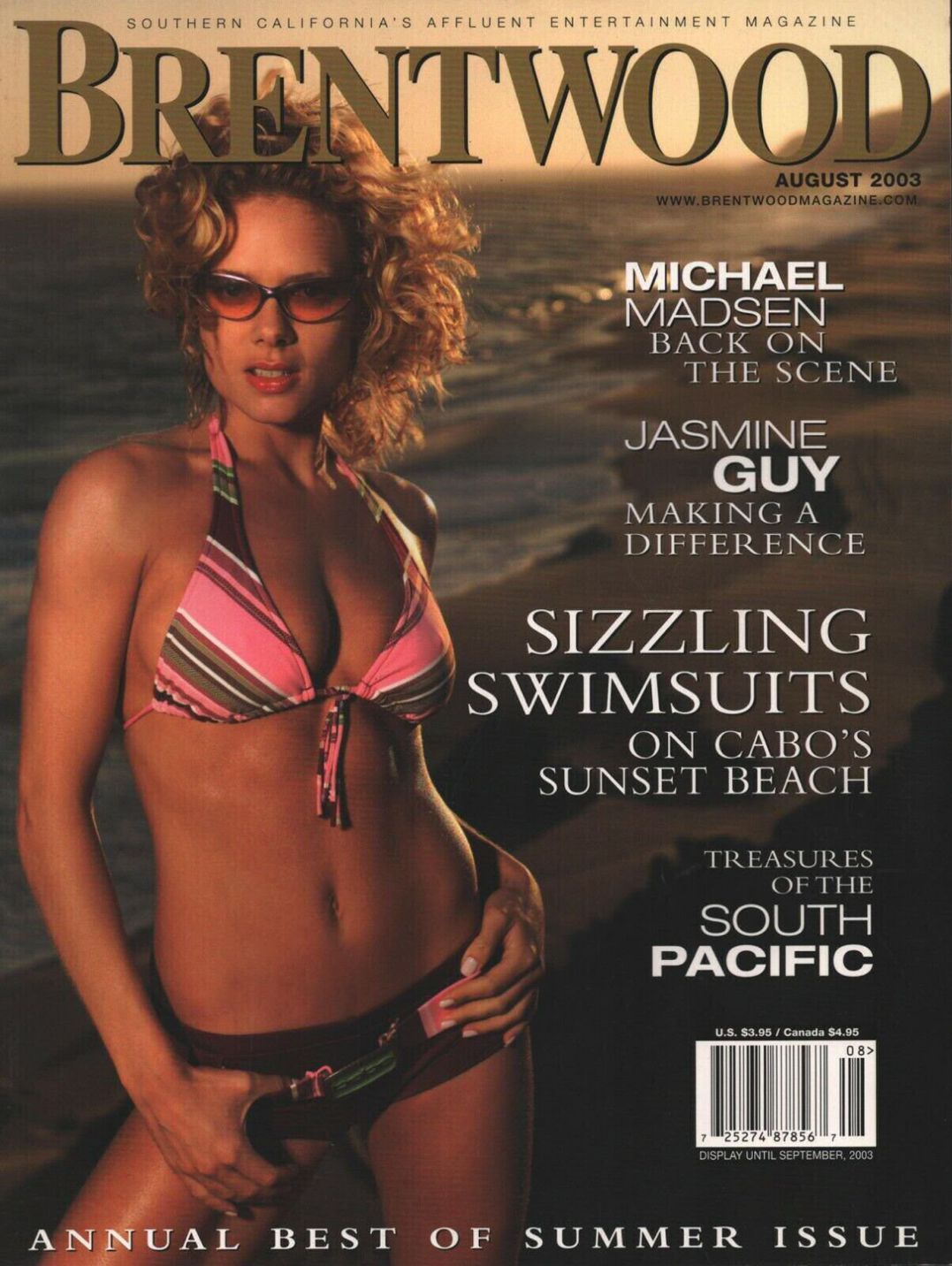 BRNTWD magazine side cover  August 2003