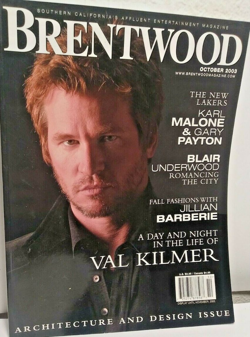 BRNTWD magazine side cover  October 2003