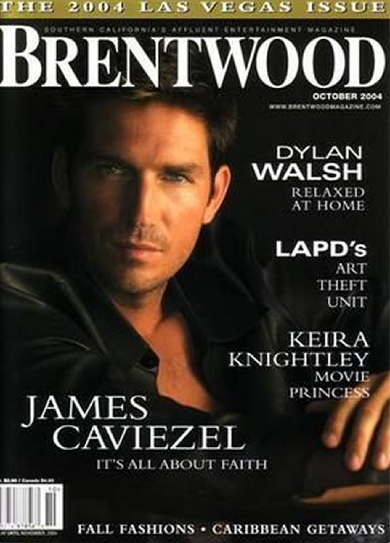 BRNTWD magazine side cover  October 2004