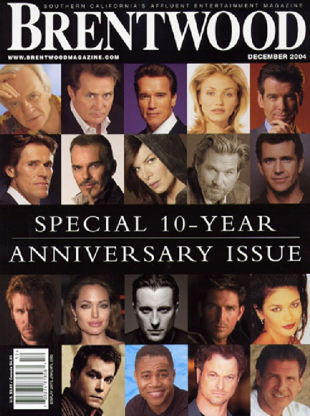 BRNTWD magazine side cover  December 2004